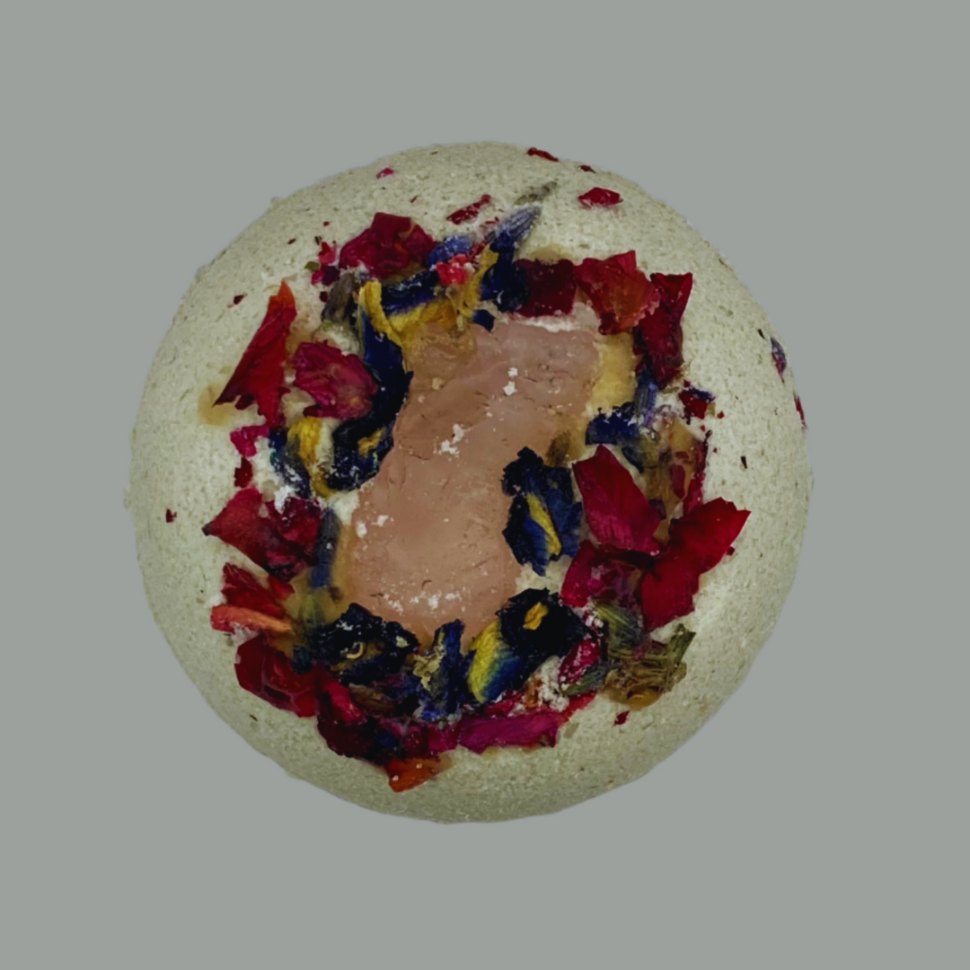 Floral Gemstone Bath Bomb