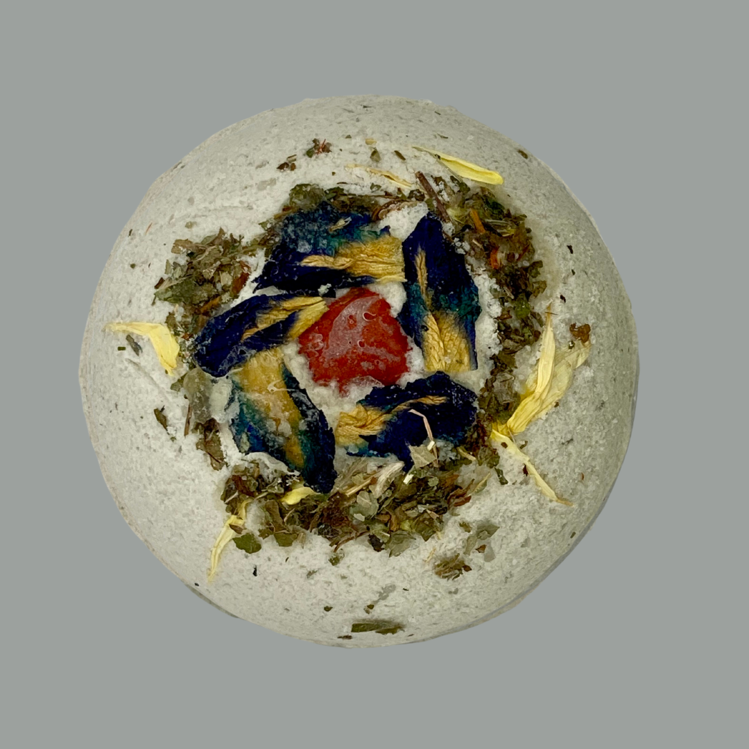 Floral Gemstone Bath Bomb