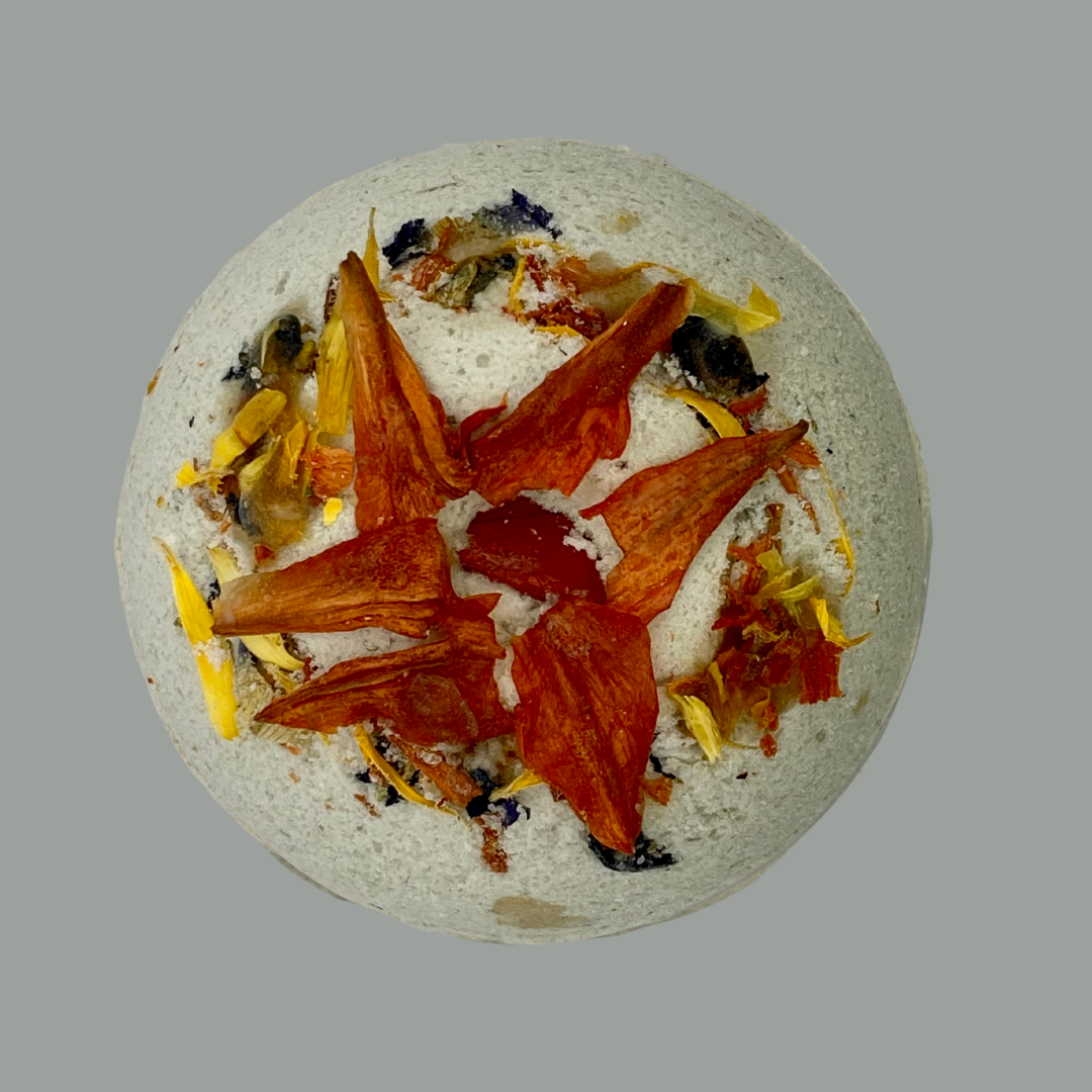 Floral Gemstone Bath Bomb