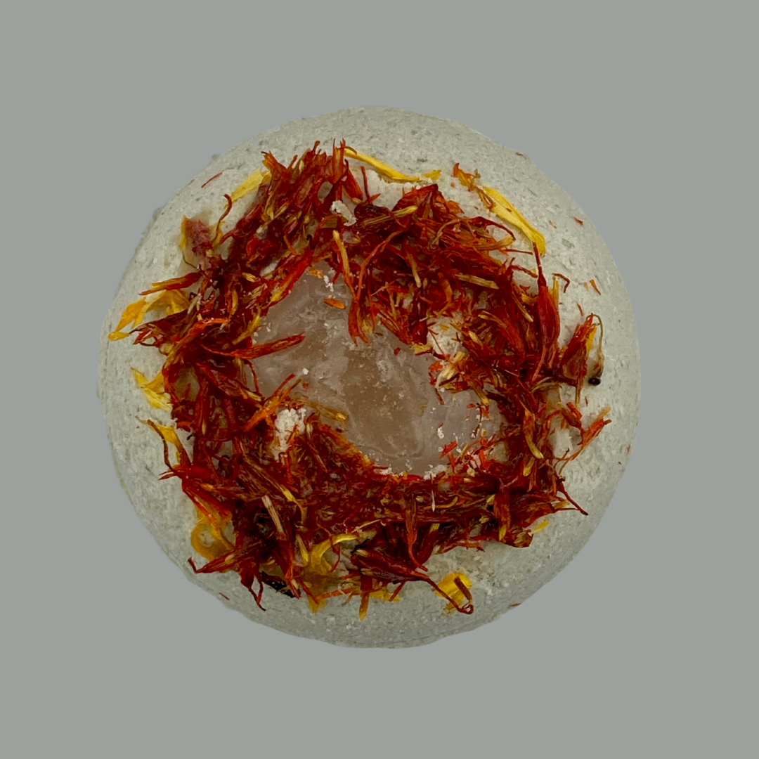 Floral Gemstone Bath Bomb
