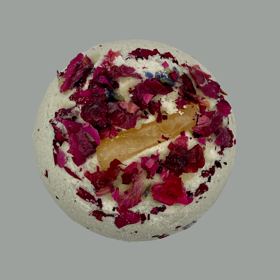 Floral Gemstone Bath Bomb