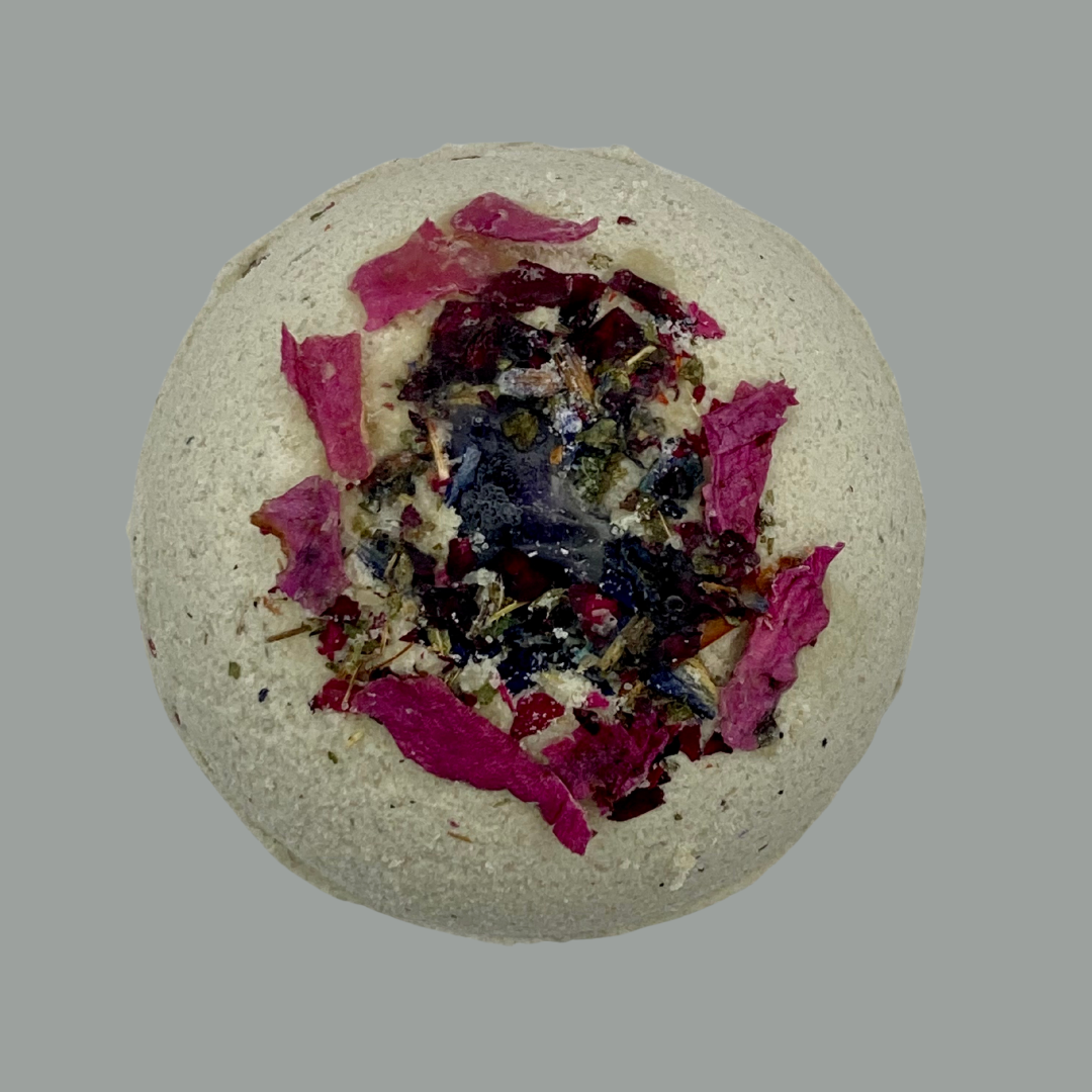 Floral Gemstone Bath Bomb