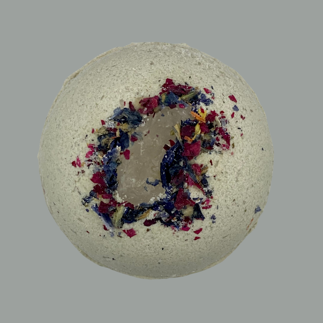 Floral Gemstone Bath Bomb
