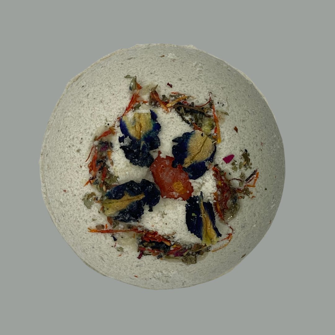 Floral Gemstone Bath Bomb