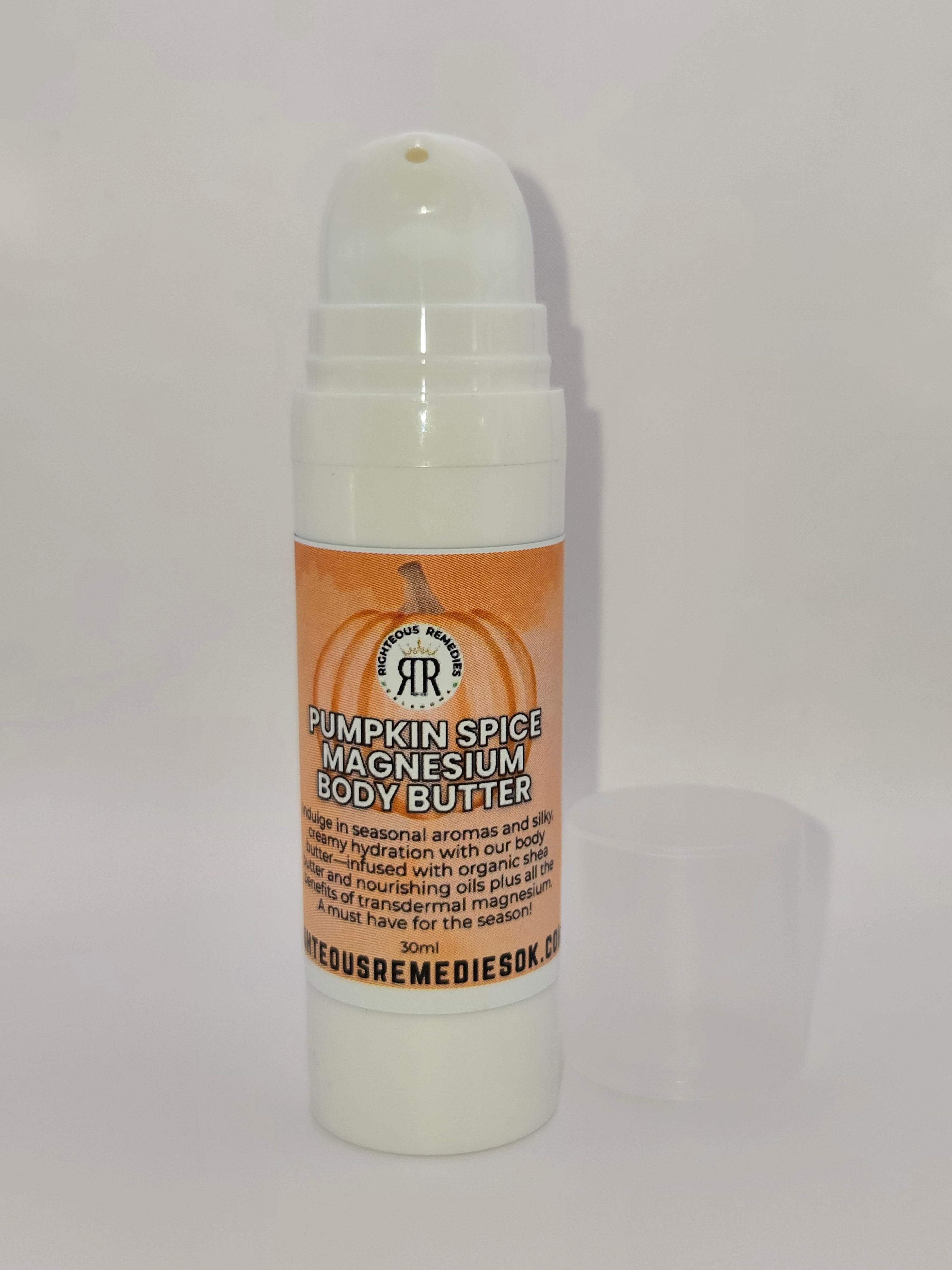 Pumpkin Spice Magnesium Body Butter